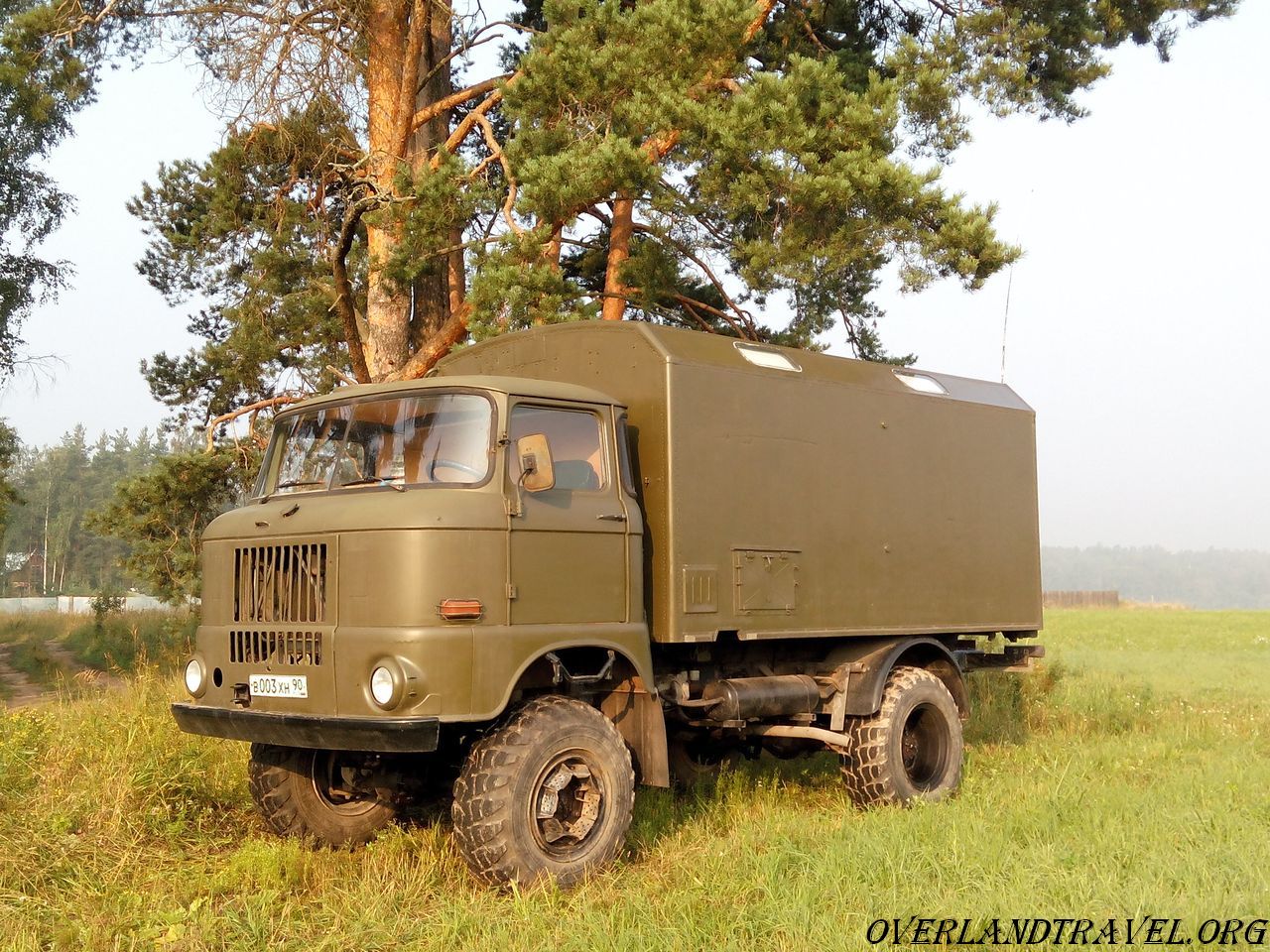 IFA-W50LA all-wheel drive truck manufactured in the GDR