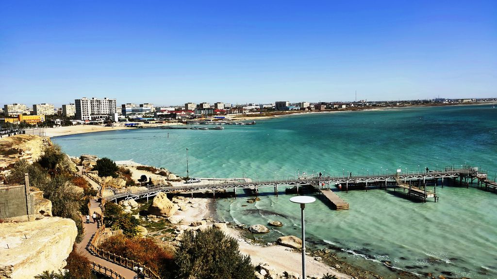 Rocky Trail has become one of the largest tourist attractions in Aktau.