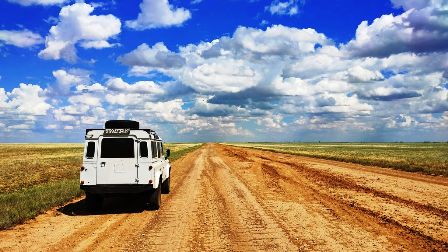 Road R-97 Zhanibek – Zhanagala