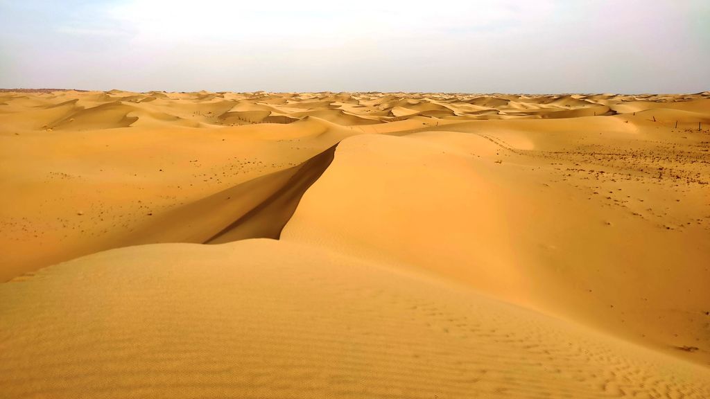 Senek Sands, also known as Tuyesu Sands a small desert in the Mangystau region.