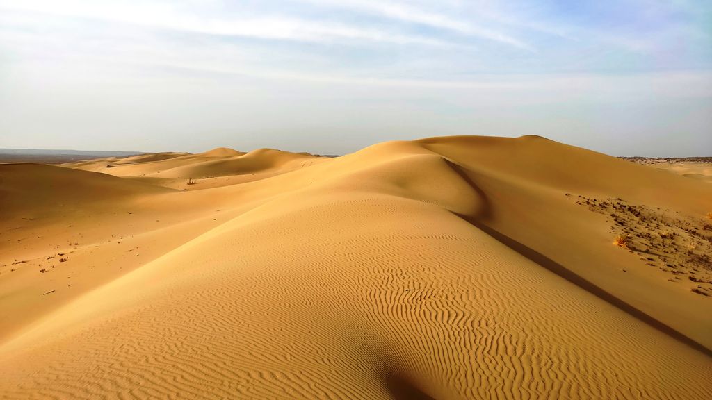 Senek Sands, also known as Tuyesu Sands a small desert in the Mangystau region.