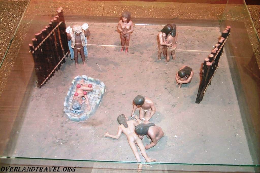 Real Alto is an archaeological site in Chanduy valley of Ecuador