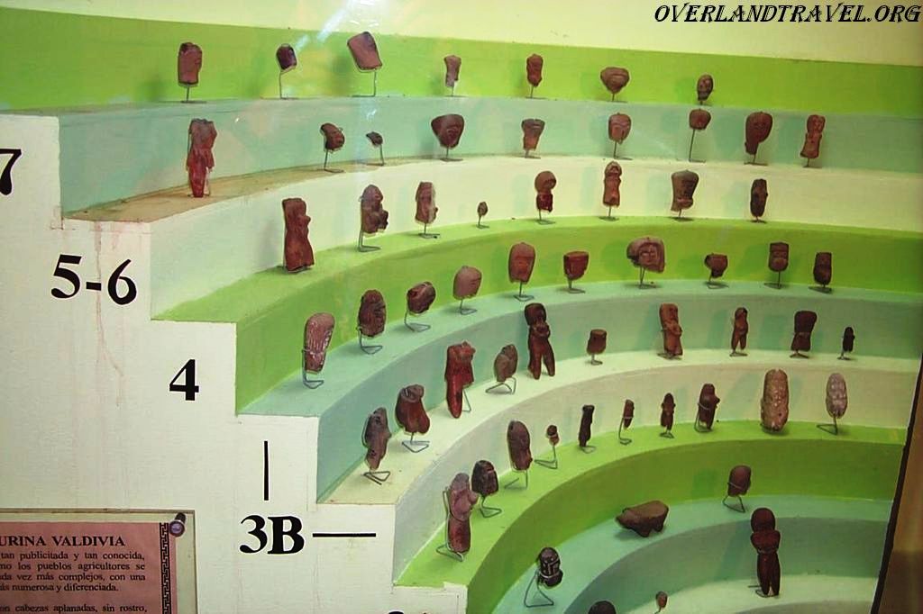 Real Alto is an archaeological site in Chanduy valley of Ecuador