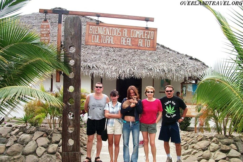 Real Alto is an archaeological site in Chanduy valley of Ecuador