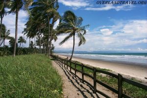 Эквадор, пляж провинция Манаби. Ecuador, beach near Pedernales, Provincia de Manabí.