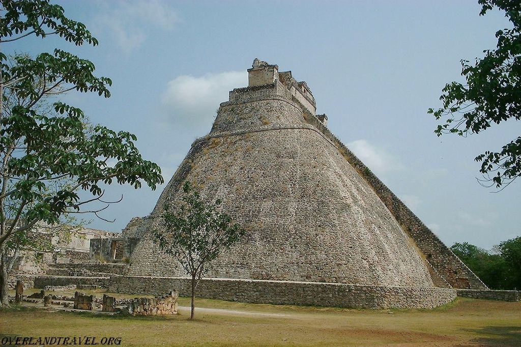 Pyramid of the Magician Uxmal. Pyramid of the Magician. Uxmal considered one of the most important archaeological sites of Maya culture, along with Palenque, Chichén, and Calakmul in Mexico, Caracol and Xunantunich in Belize, and Tikal in Guatemala.